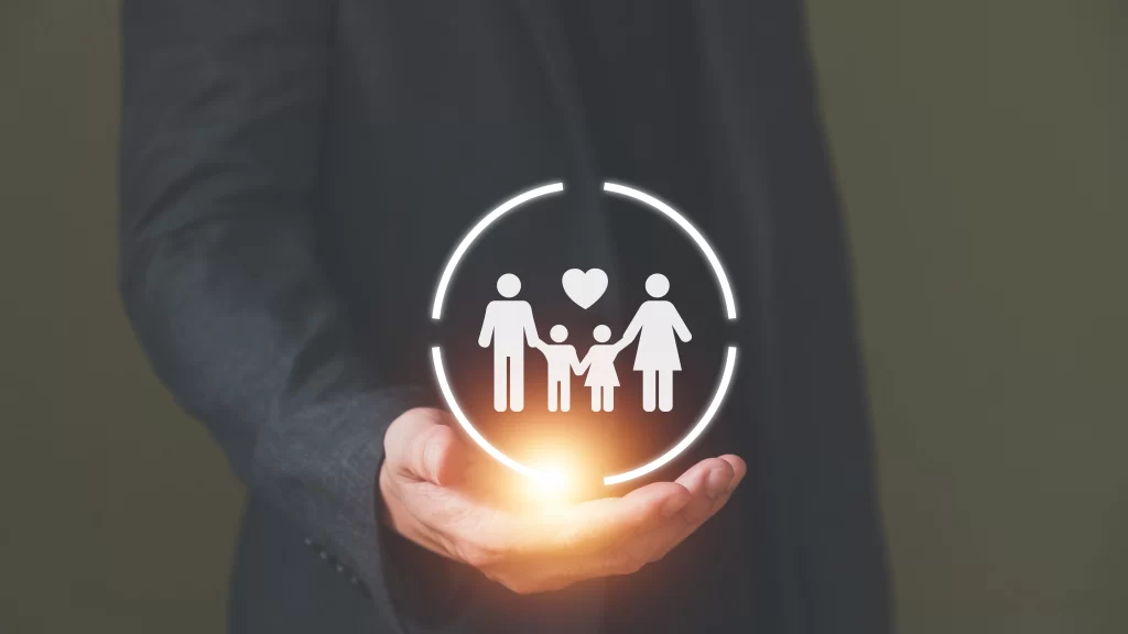 生活防衛資金が必要なのは、何が起きても家族を守るためであるイメージ画像